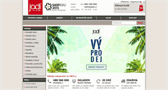 Desktop Screenshot of jadi.cz
