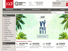 Tablet Screenshot of jadi.cz
