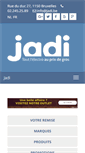 Mobile Screenshot of jadi.be