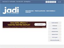 Tablet Screenshot of jadi.be
